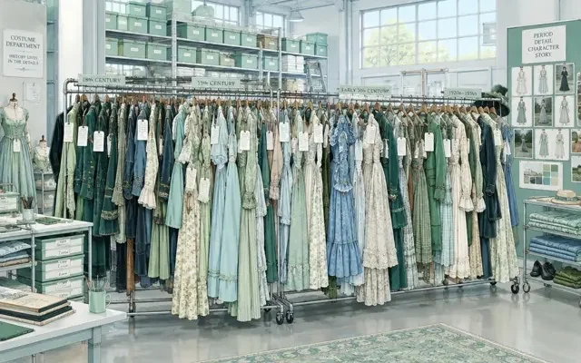 网红黑料 · 揭秘：一部戏的服装组要准备多少套衣服 配图