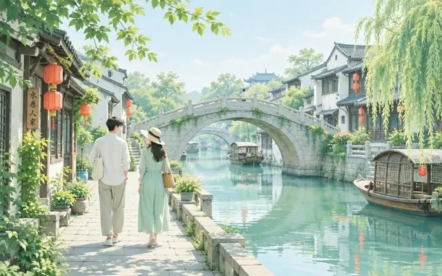 网红黑料 · 两人被拍到同游古镇，举止自然不像第一次 配图