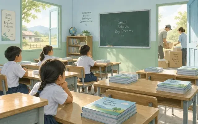 网红黑料 · 知情人称：某演员默默资助家乡小学多年 配图