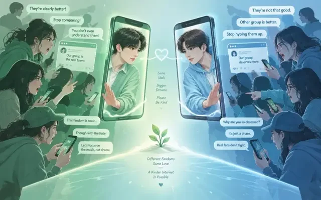 网红黑料 · 复盘：粉丝互撕升级，两位艺人先后劝停 配图