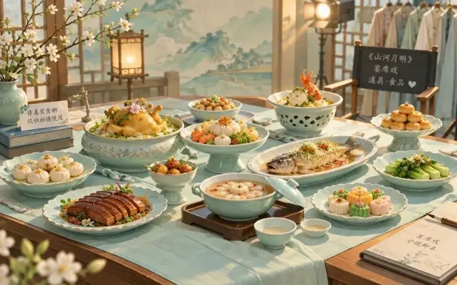 网红黑料 · 探班揭秘：为什么古装剧的饭看起来那么香 配图